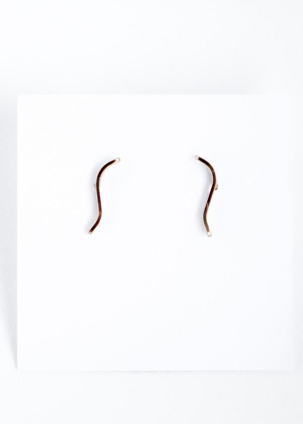 Mini Wave Earrings