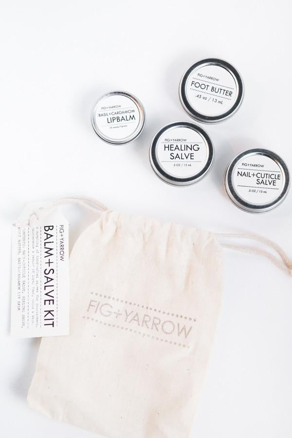 Fig + Yarrow Balm + Salve Kit