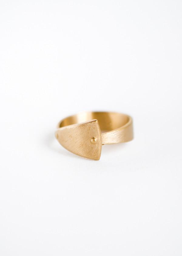 Triangle Rivet Ring