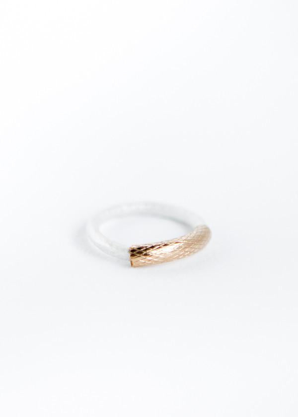 By Boe Leather Band Ring