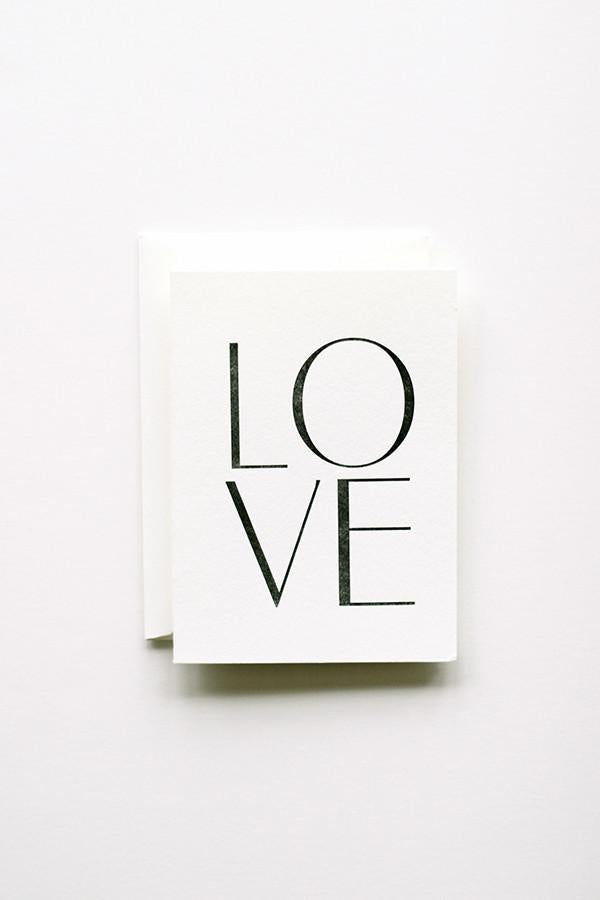 In Haus Press Love Card