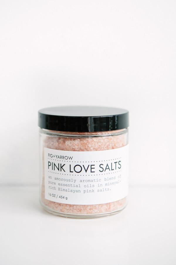Fig + Yarrow Pink Love Bath Salts 