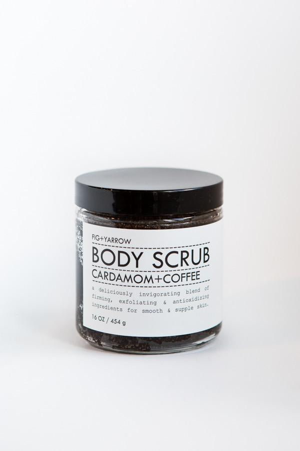 Fig + Yarrow Cardamom + Coffee Body Scrub