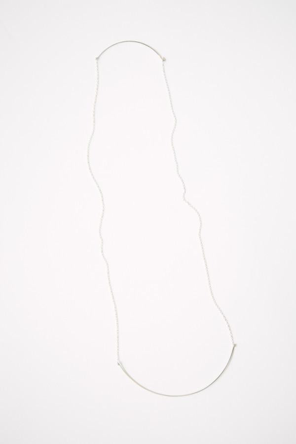 By Boe Double Curved Wire Necklace