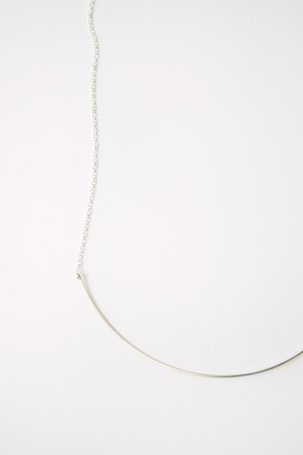 By Boe Double Curved Wire Necklace