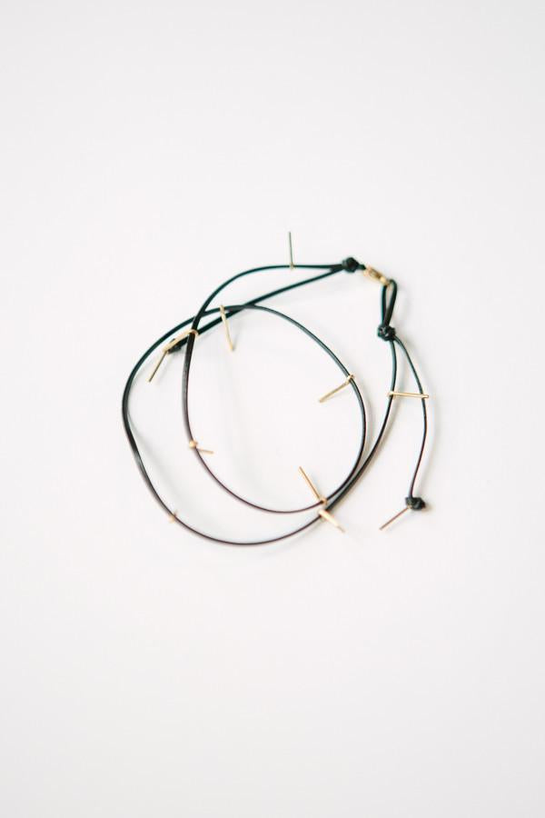 By Boe Charleston Leather Wrap Bracelet