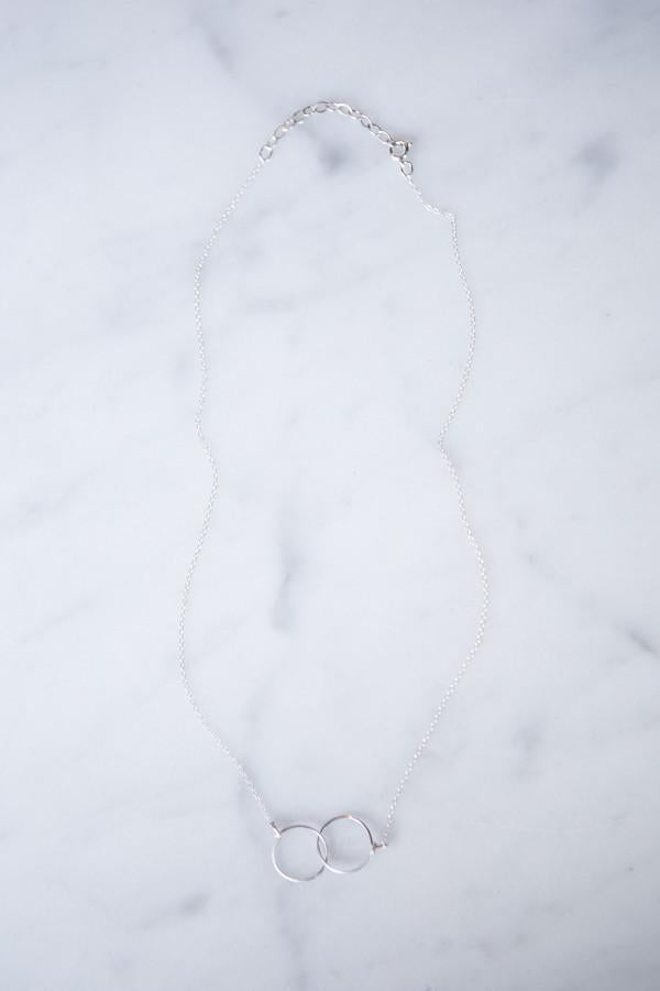 By Boe Sterling Silver Linked Necklace