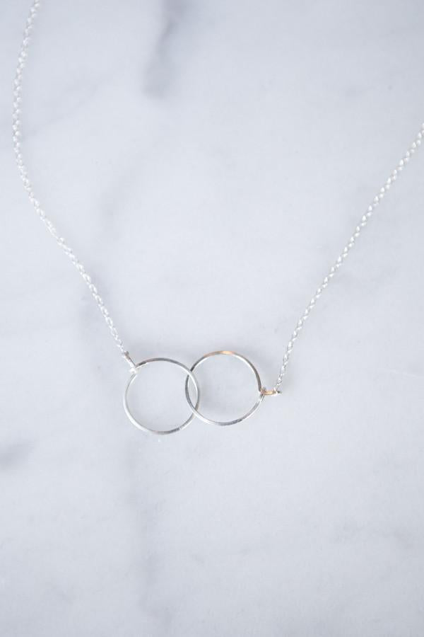 By Boe Sterling Silver Linked Necklace