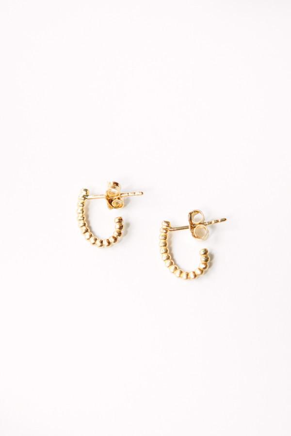By Boe Rivet Cage Earrings