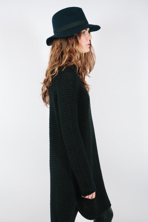 Ali Golden Oversized Sweater Dress