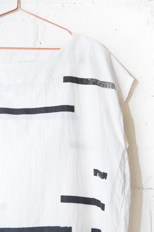 Uni NYC Broken Stripe Tunic