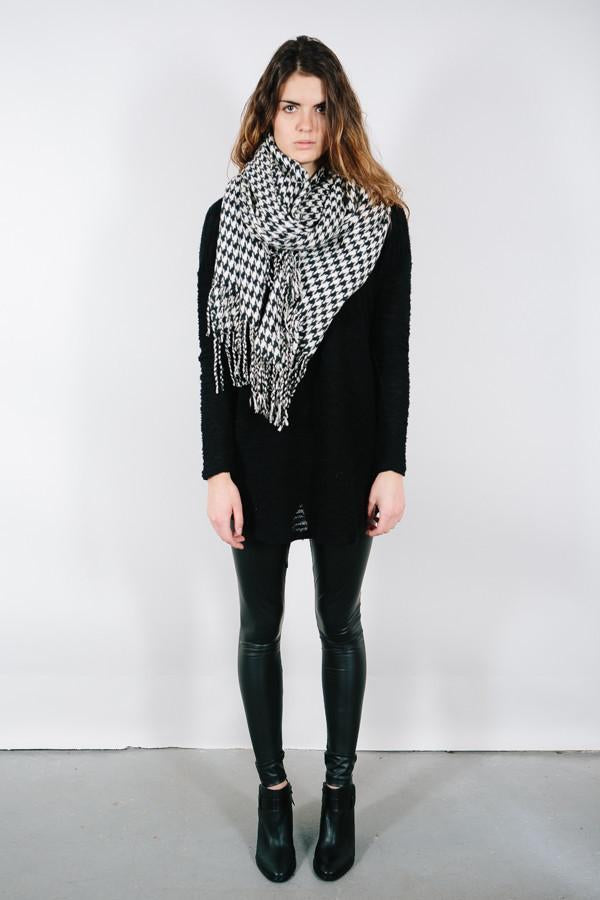 Houndstooth Scarf