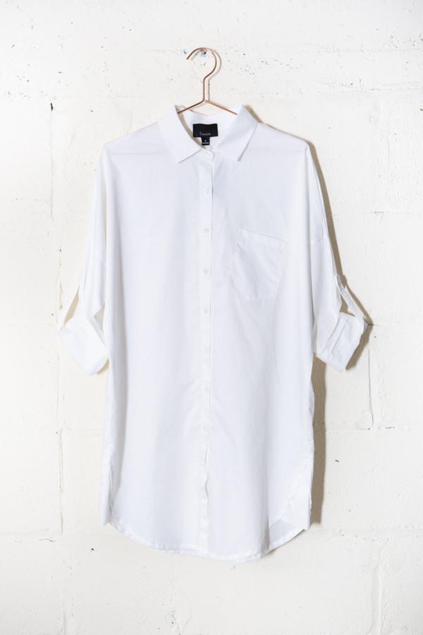 Oversized Button Down Blouse