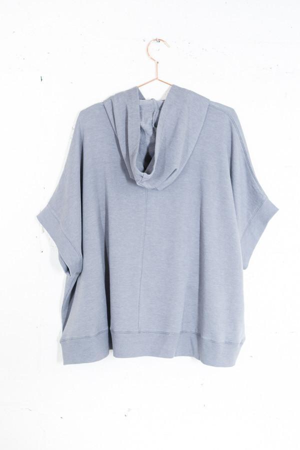 Alternative Apparel Light French Terry Hooded Cape