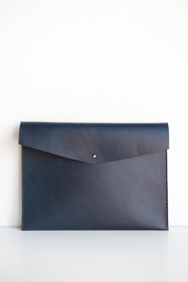 Leather ipad Clutch Solid Mfg. Co