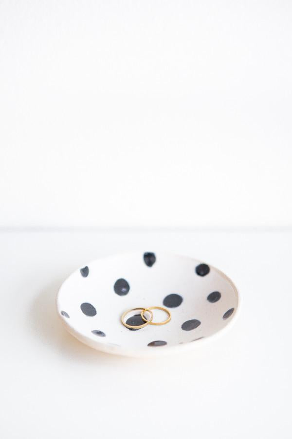 Bailey Doesn't Bark Dots Jewelry Bowl