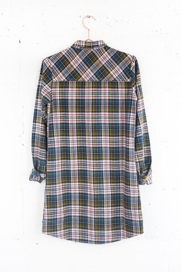 Alternative Apparel Yarn Dye Flannel Dress