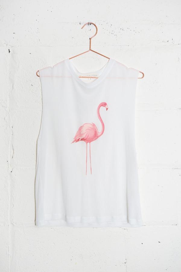 A Fine Line Flamingo Tank