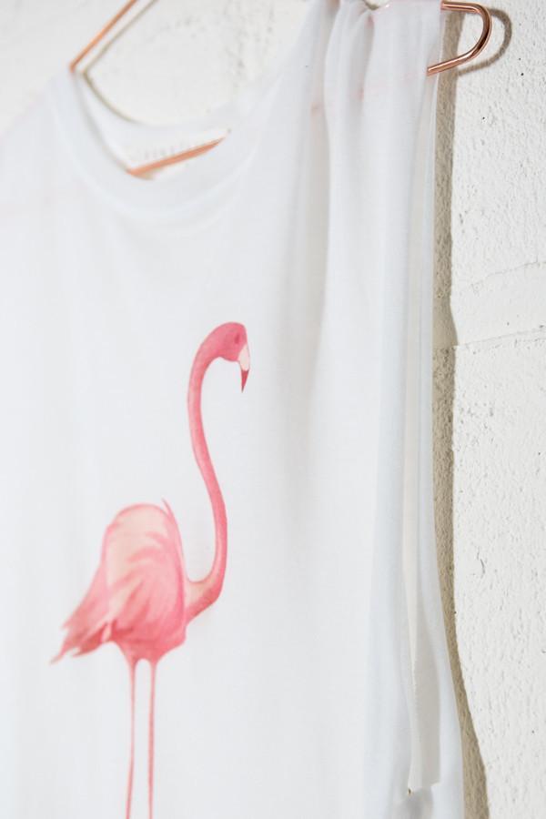 A Fine Line Flamingo Tank
