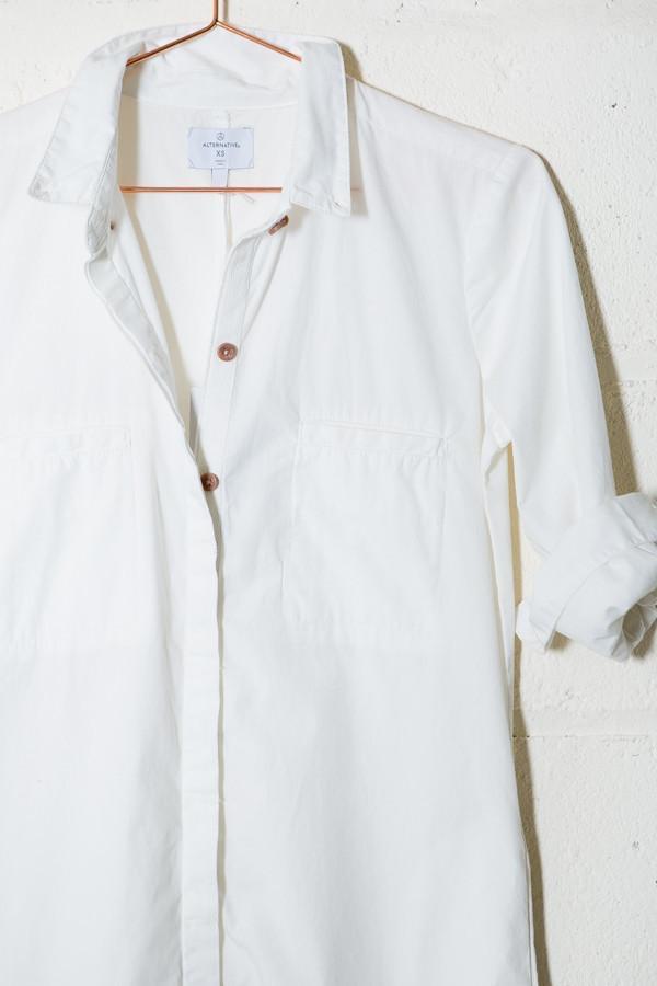 Poplin Shirt Dress
