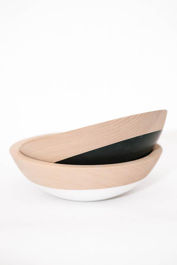 Wind & Willow Home Beech Wood Bowl